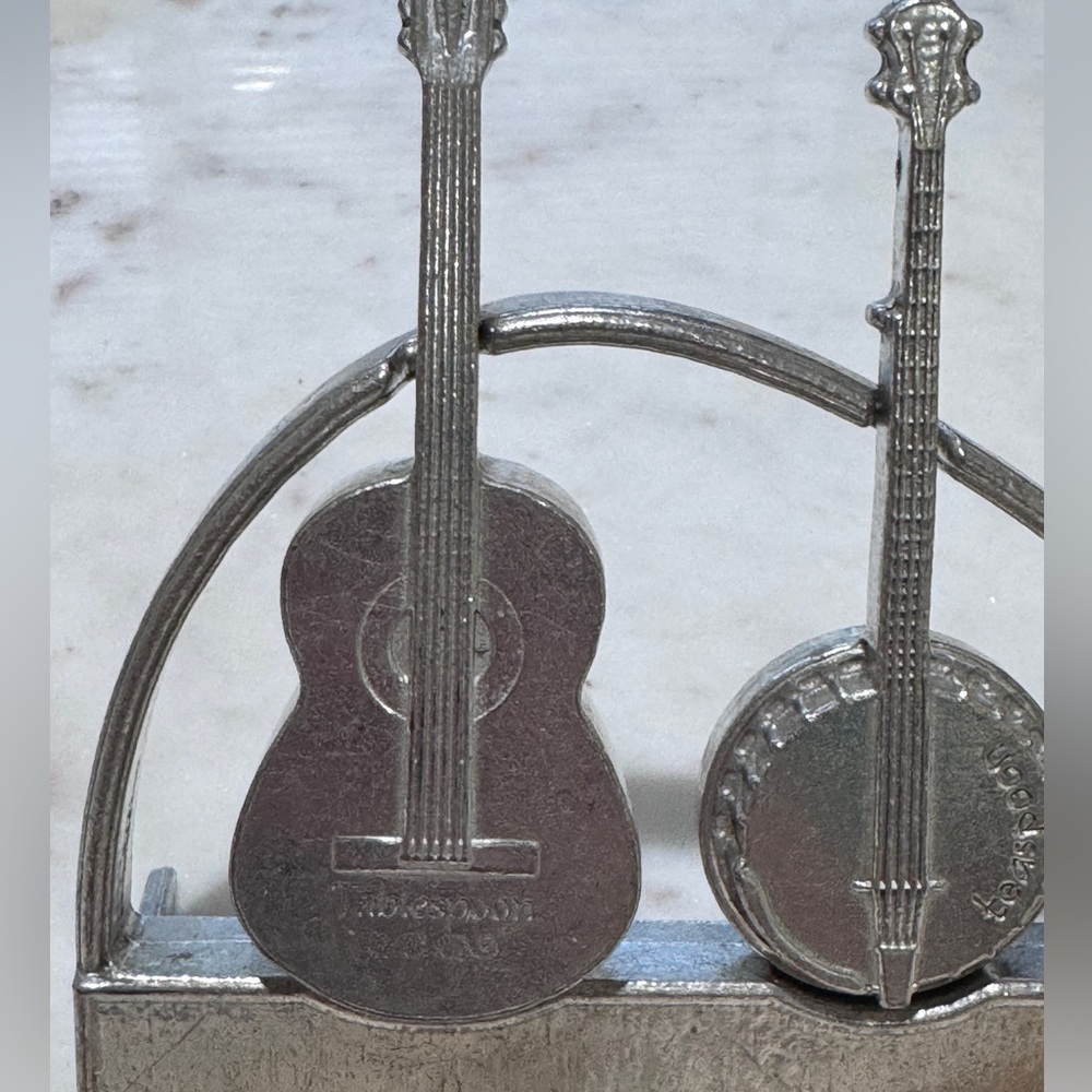 Stringed Bluegrass Instrument Art Measuring Spoons - Picture 3 of 9